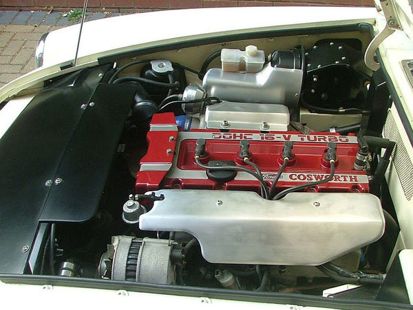 Ford Sierra, двигатель 16-V DOHC турбо