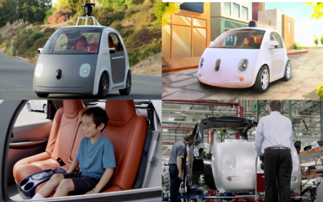 Так Гугл видит будущее автомобиля