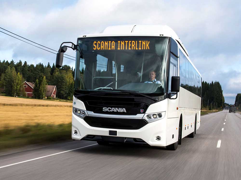 Автобус Scania Interlink новой серии