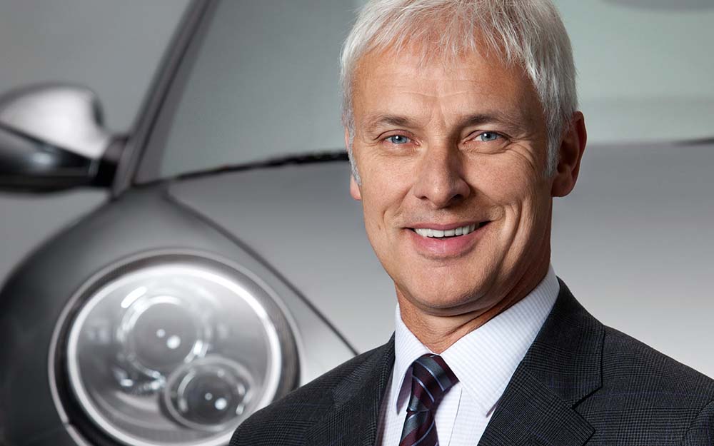 Генеральный директор Volkswagen Group Матиас Мюллер
