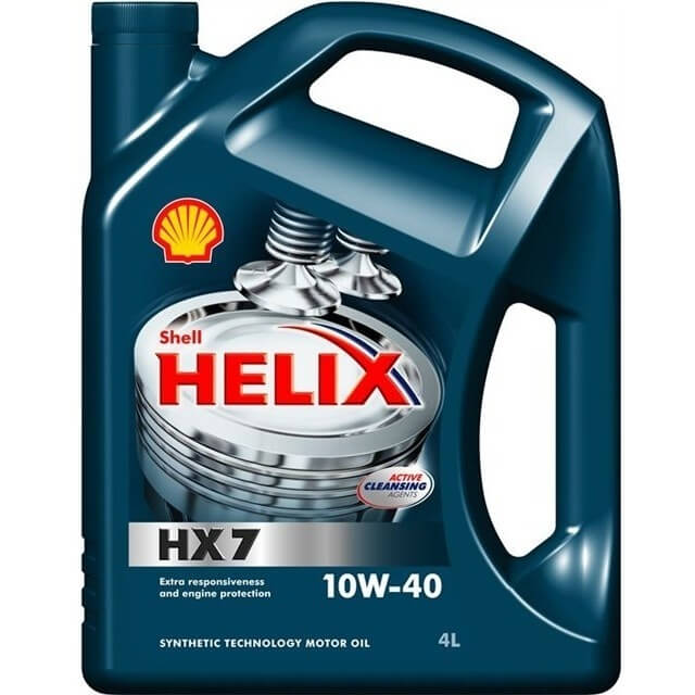 Shell Helix HX7 полусинтетика