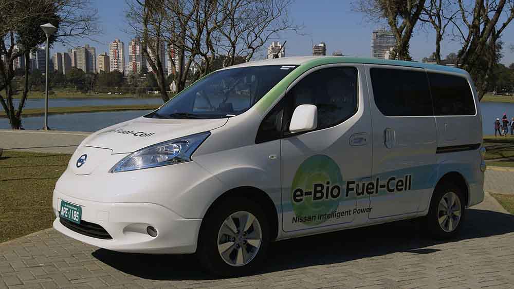 Прототип Nissan e-NV200 e-Bio Fuel-Cell